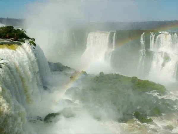 Brazilian side of Iguassu Falls