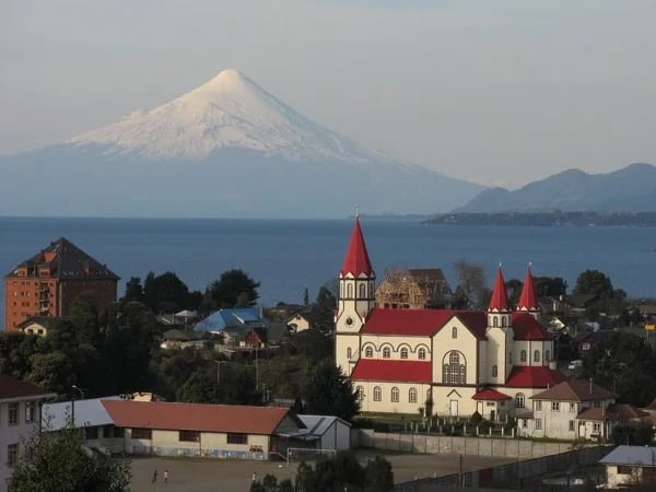 Shore excursion Osorno Volcano, Lake Todos Los Santos, Petrohue Waterfalls, Puerto Varas and Angelmo Art Craft Market