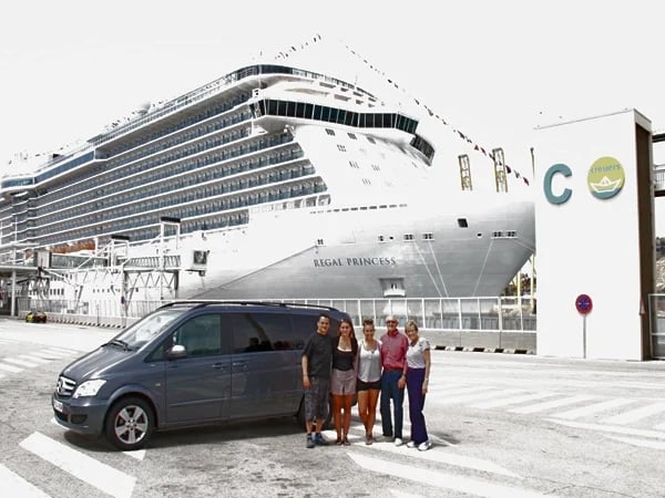 VIP Barcelona City Tour Luxury Mercedes Van