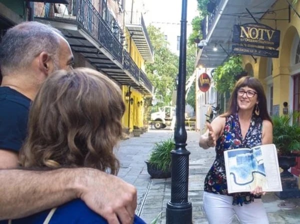 French Quarter, Two Hour Walking Tour.
