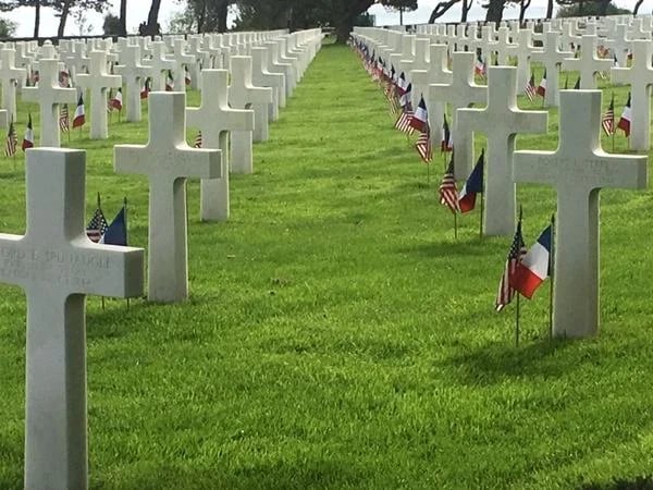 American D-Day beaches tour from Bayeux from 1 to 8 persons
