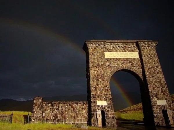 Large Family Yellowstone Guided Tour from Gardiner